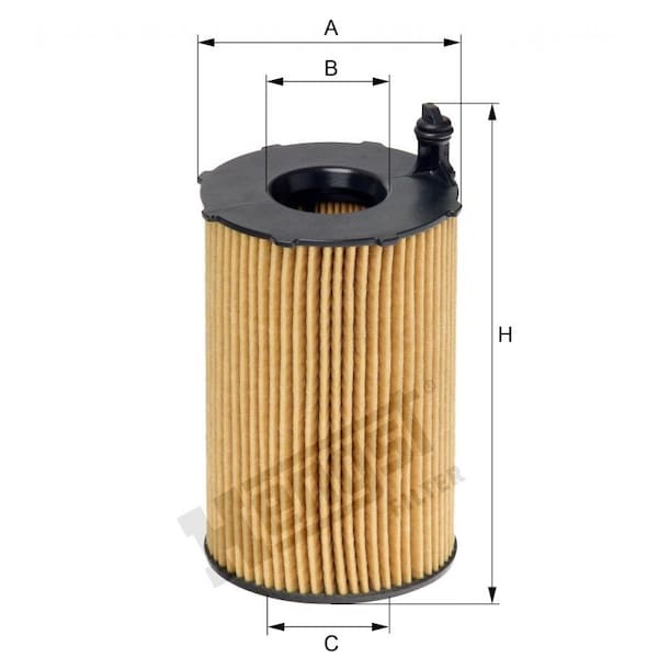 Hengst Oil Filter, E816Hd236 E816HD236 - main